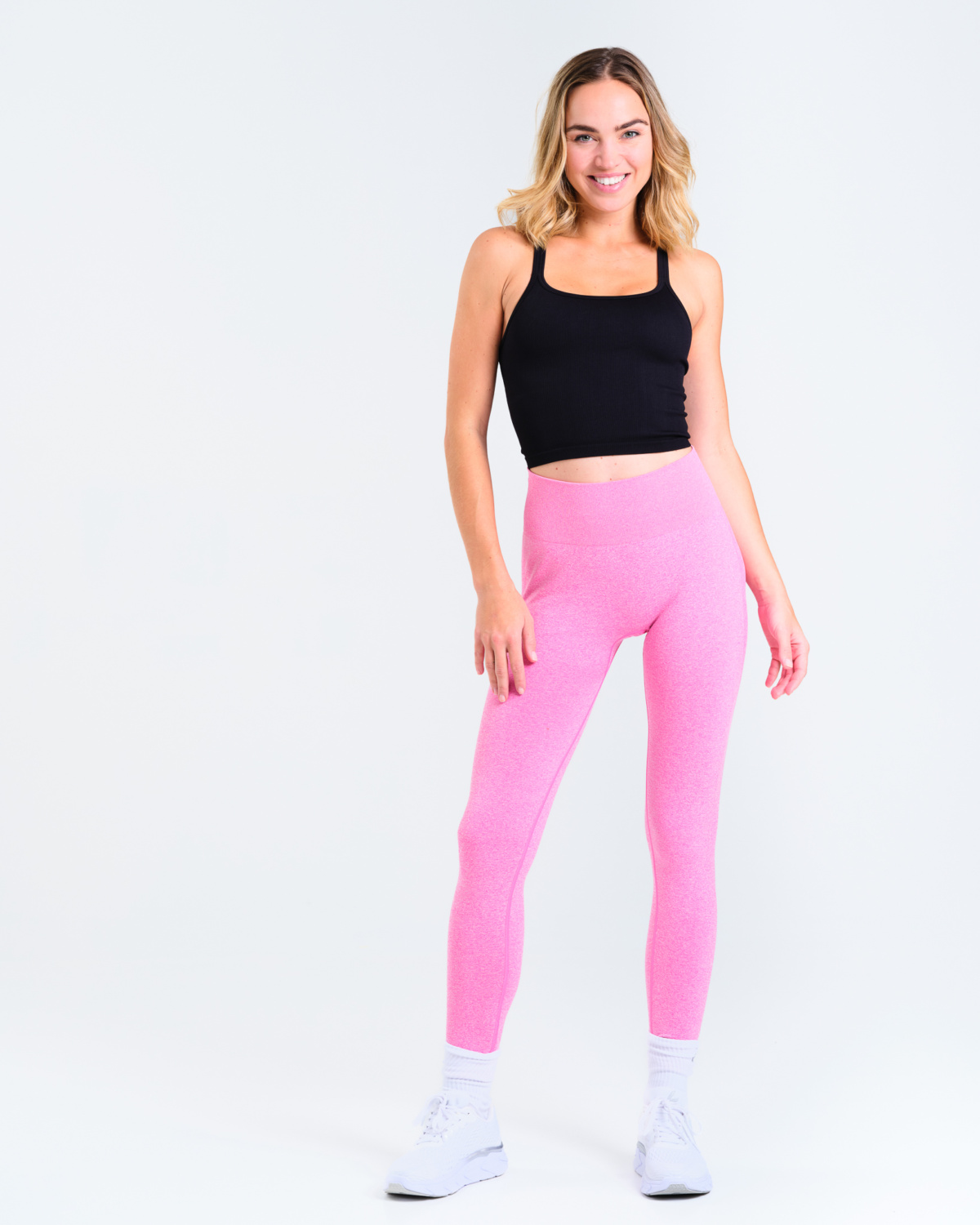 Bumpro Perfect Rib Crop Top Black