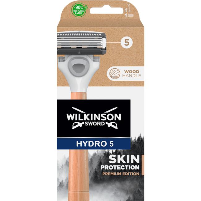 Wilkinson Sword Hydro 5 Skin Protection Premium Wood Edition scheersysteem
