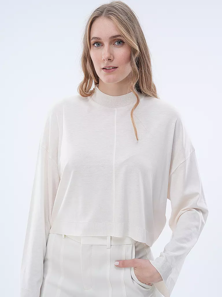 DRYKORN Langarmshirt CEDARIA weiss