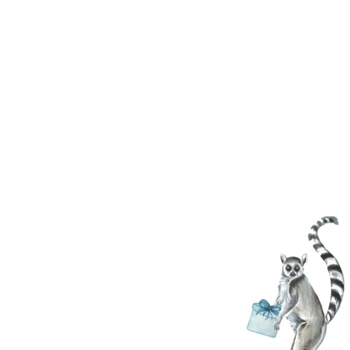 Paperclip | Verjaardagskaart | Gefeliciflapstaart!