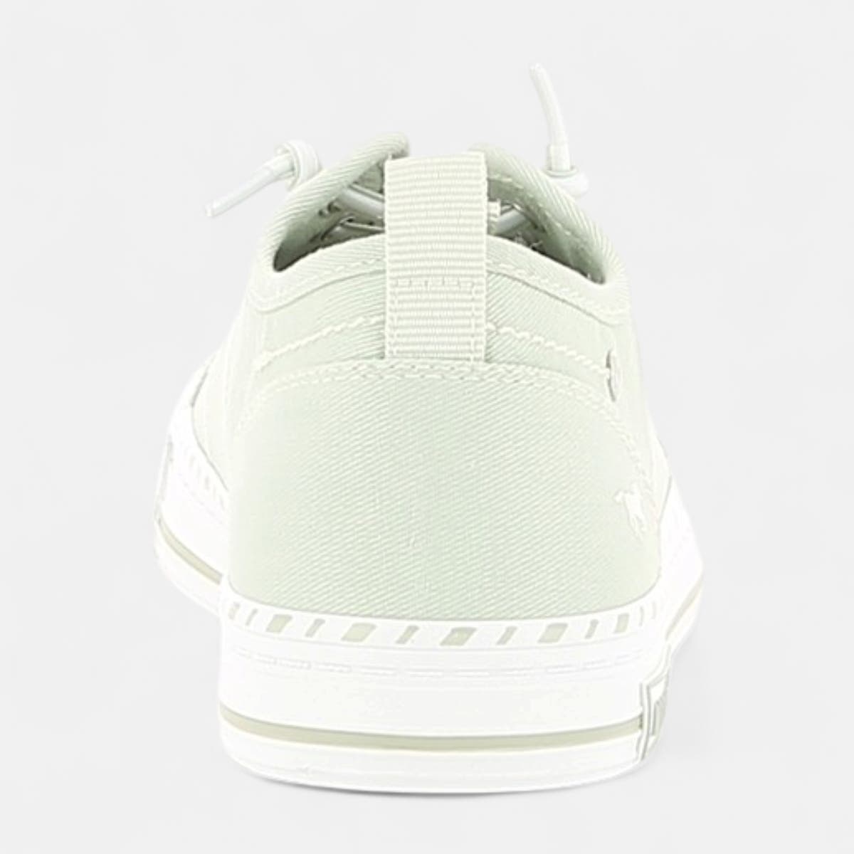Baskets en toile Femme vert clair
