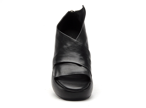 Rebecca white nu pieds talons femme x13 3 noir