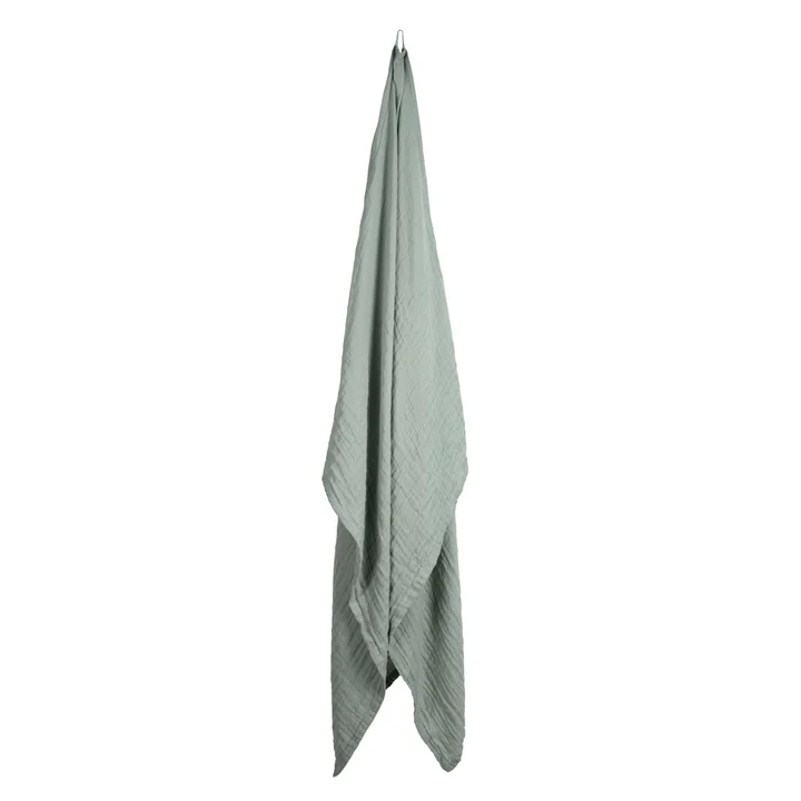 The Organic Company - Fine Badetuch, 100 x 150 cm, dusty mint