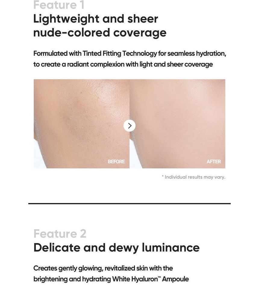 BANILA CO - Covericious Skin Fit Getinte Moisturizer - 2 Kleuren