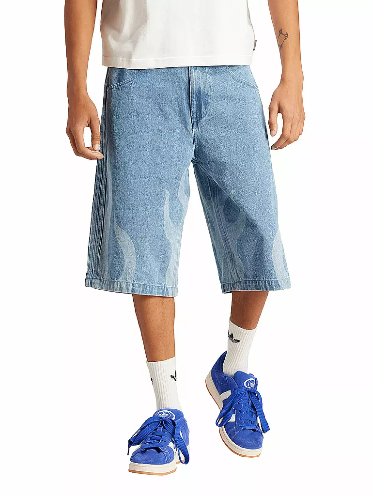 ADIDAS ORIGINALS Jeansshorts hellblau