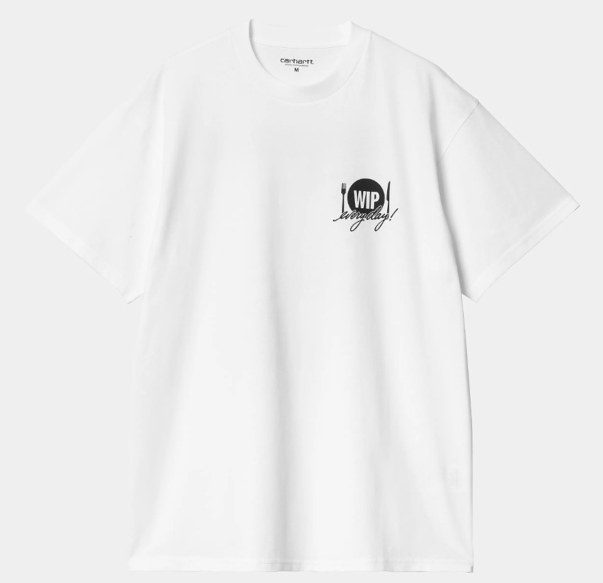 Carhartt WIP SS Catalogue T-Shirt White / Black