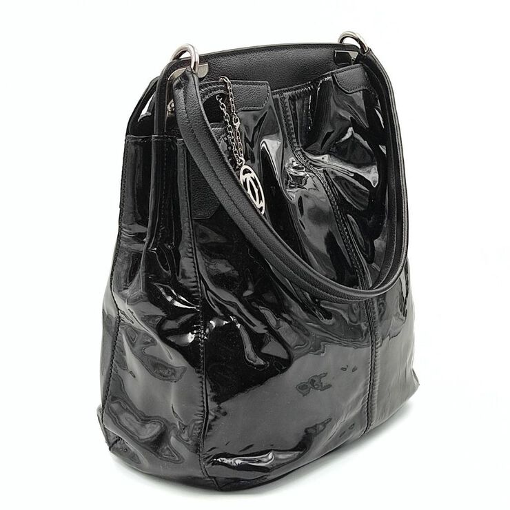 Cartier Vintage Cartier Shoulder Bag Black