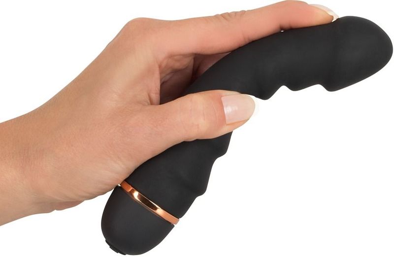 Buigzame Vibrator Bendy Ripple - Zwart