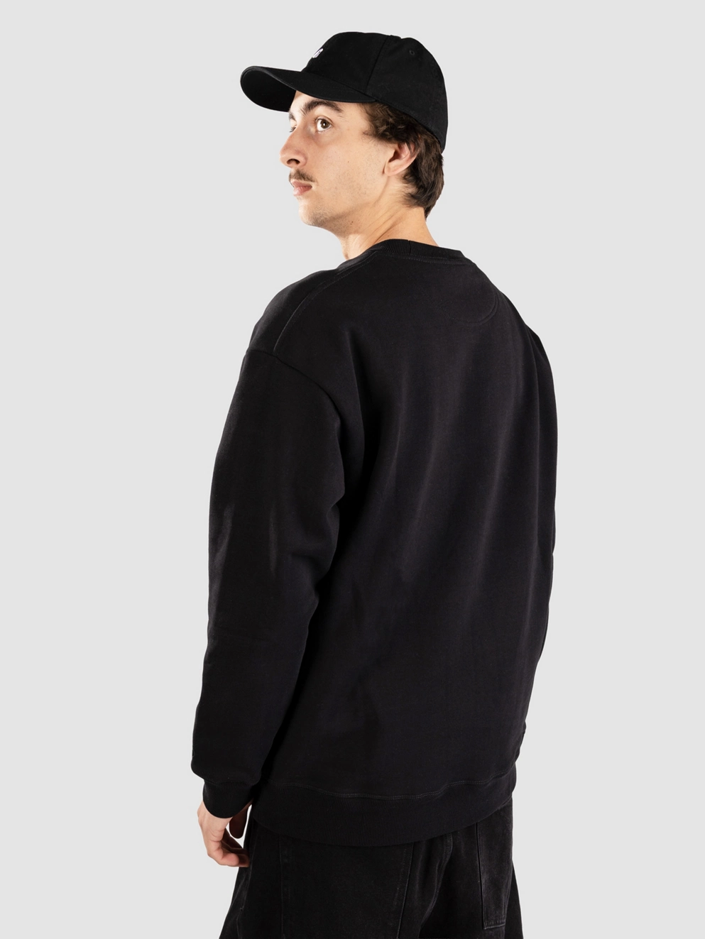Worship Supplies Diablo Fleece Crew Sweater black