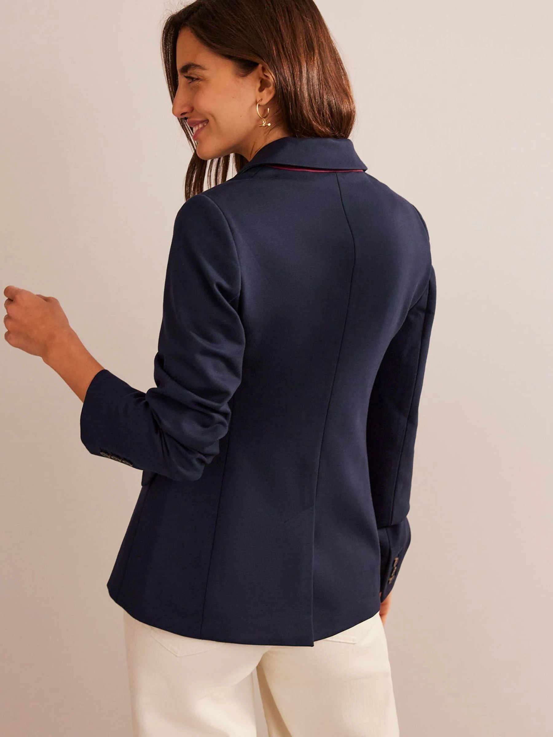 Blauw - Boden - The Marylebone Ponte Blazer