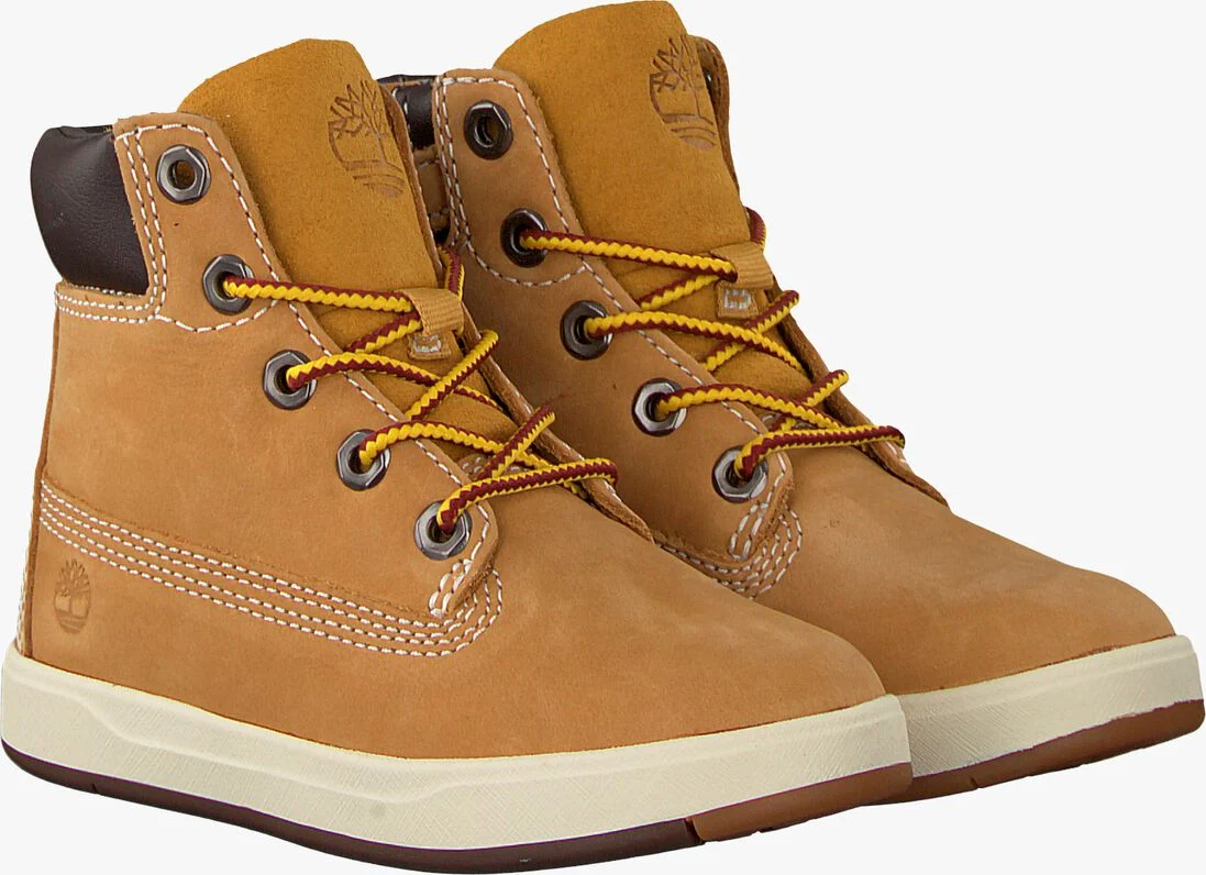 TIMBERLAND camel timberland hoge sneaker davis square 6 inch kids