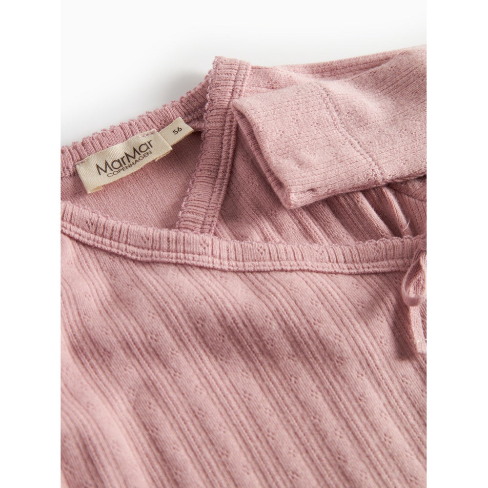 Køb MarMar New Born Modal Pointelle Soft Berry Rubetta Heldragt