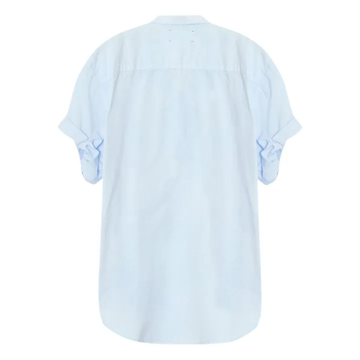 Xirena Chemise Channing Popeline de Coton | Bleu ciel