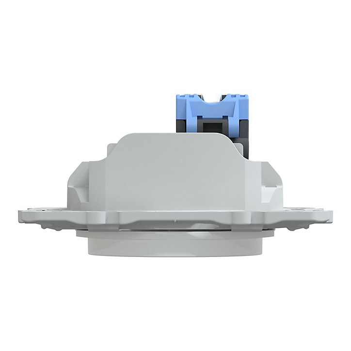 Prise RJ45 grade 3 cat 6 STP réseaux VDI Schneider Electric Ovalis blanc