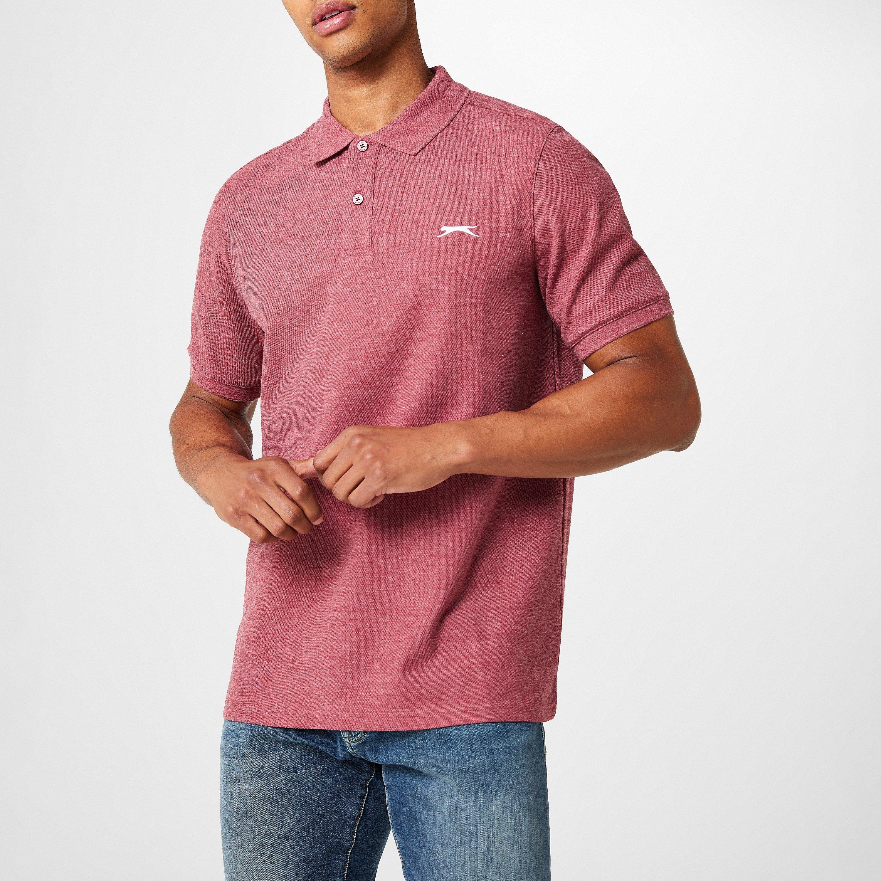 Slazenger Plain Polo Shirt Mens