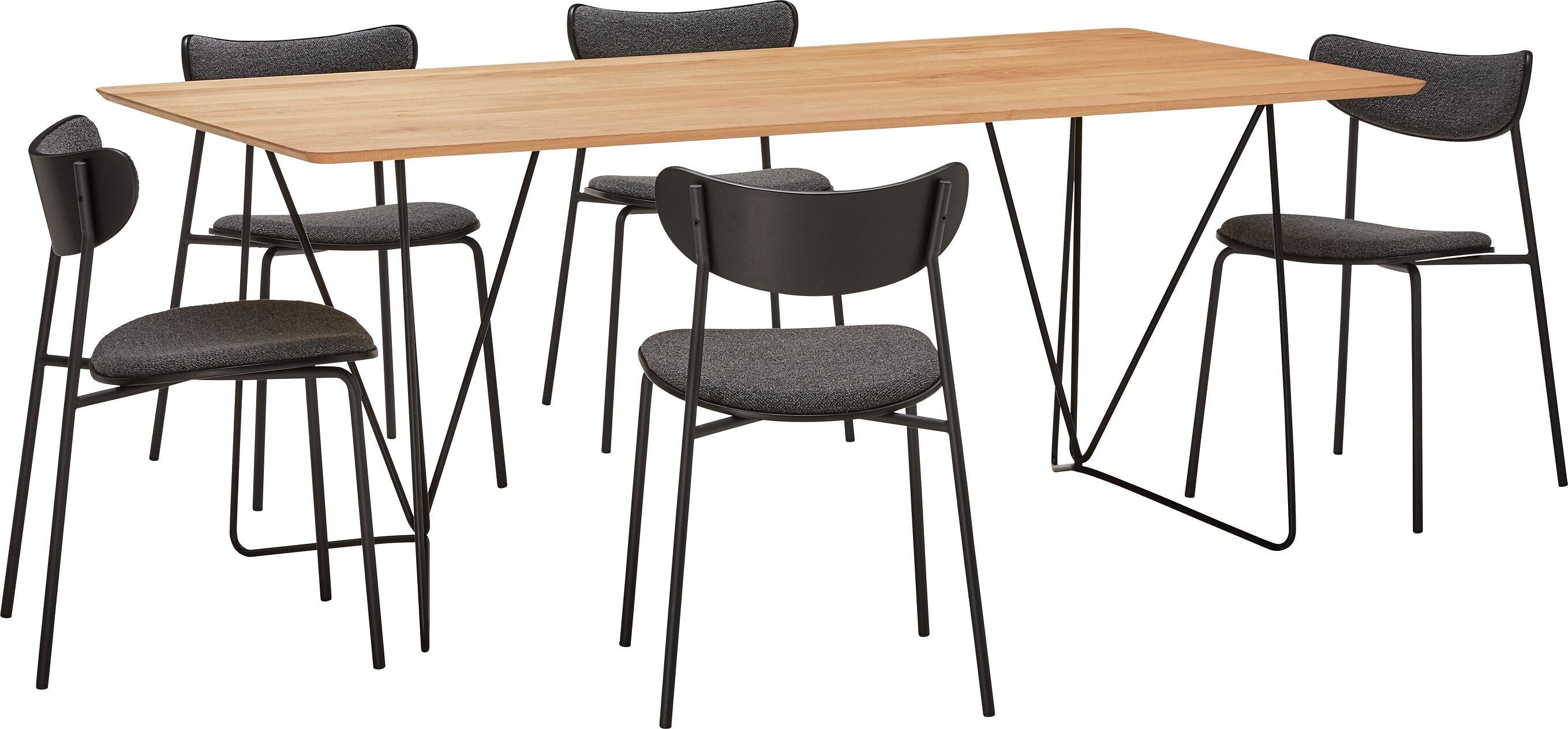 ELIANA Tisch - Eiche / B: 220.0 cm x T: 95.0 cm x H: 75.0 cm