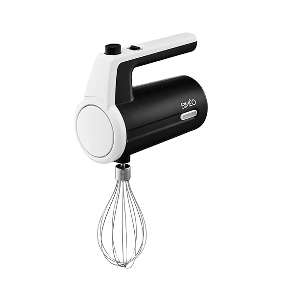 Batteur à main électrique sans fil rechargeable 3 vitesses 50 W Simeo