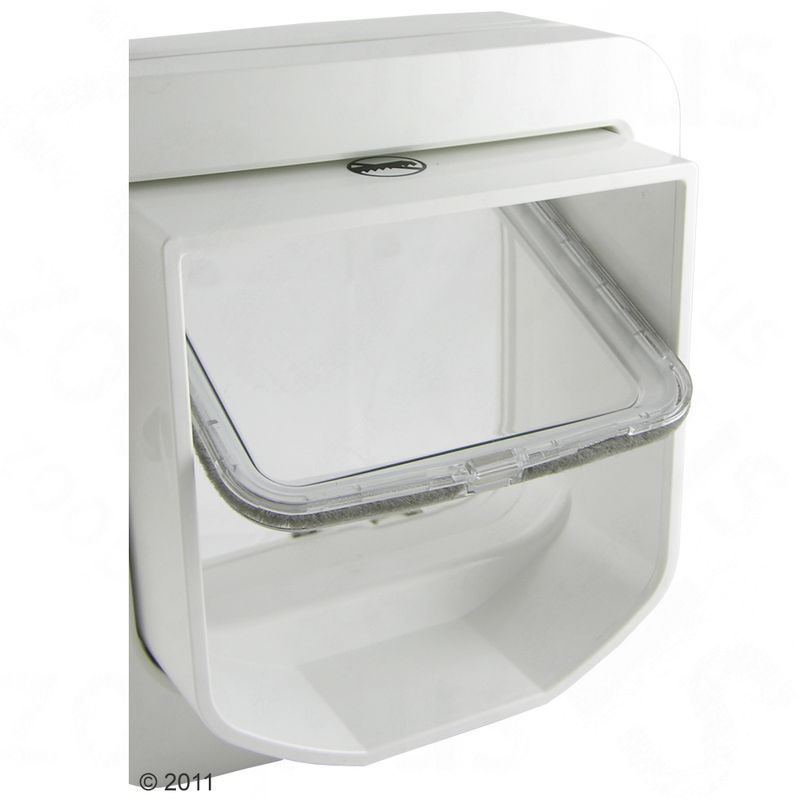 Chatière SureFlap, lecteur de puces électroniques, blanc à prix discount sur bitiba.fr