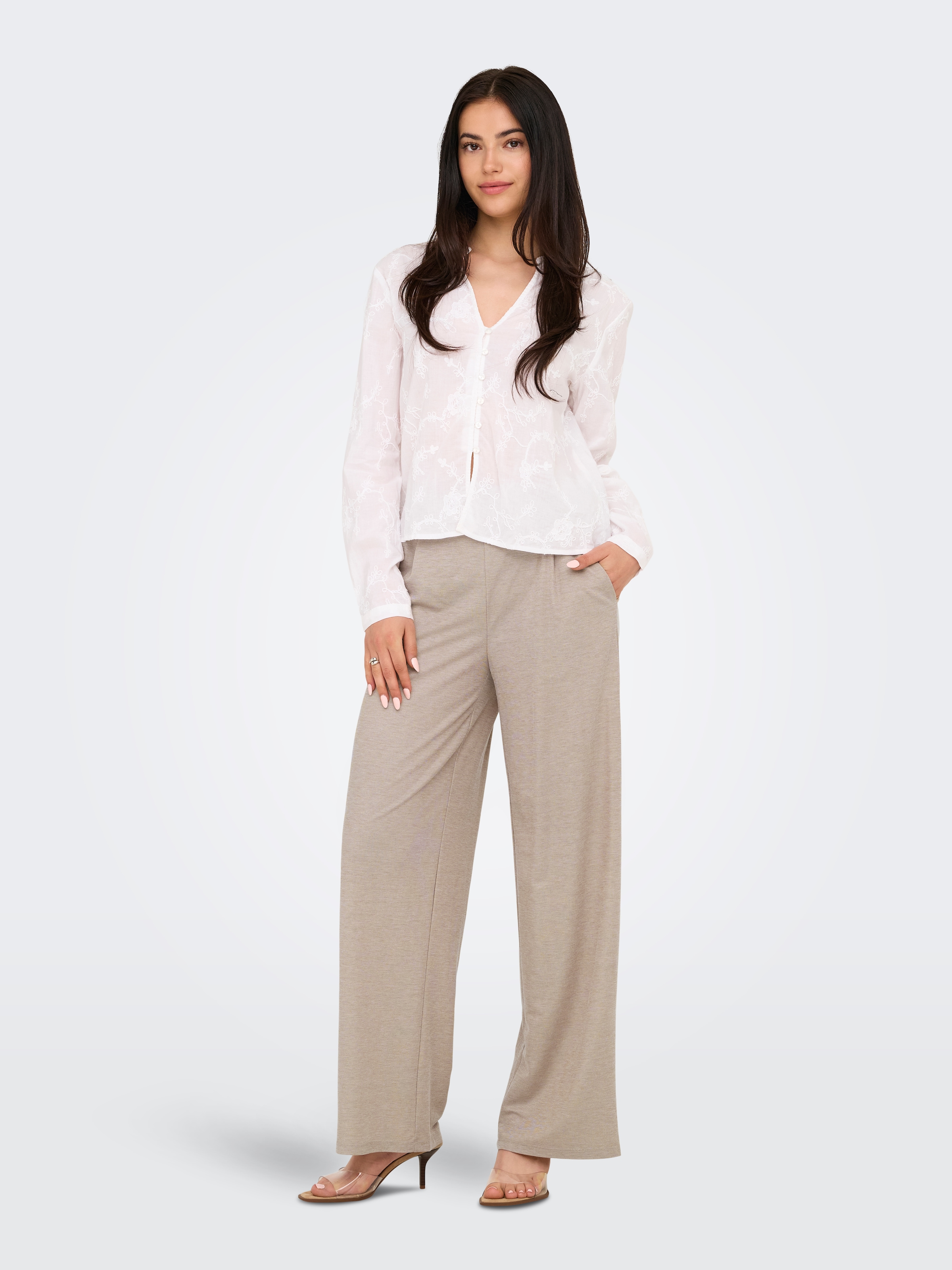JDY Jerseyhose »JDYBIRDIE GEGGO LONG PANT JRS«  Sommerhose