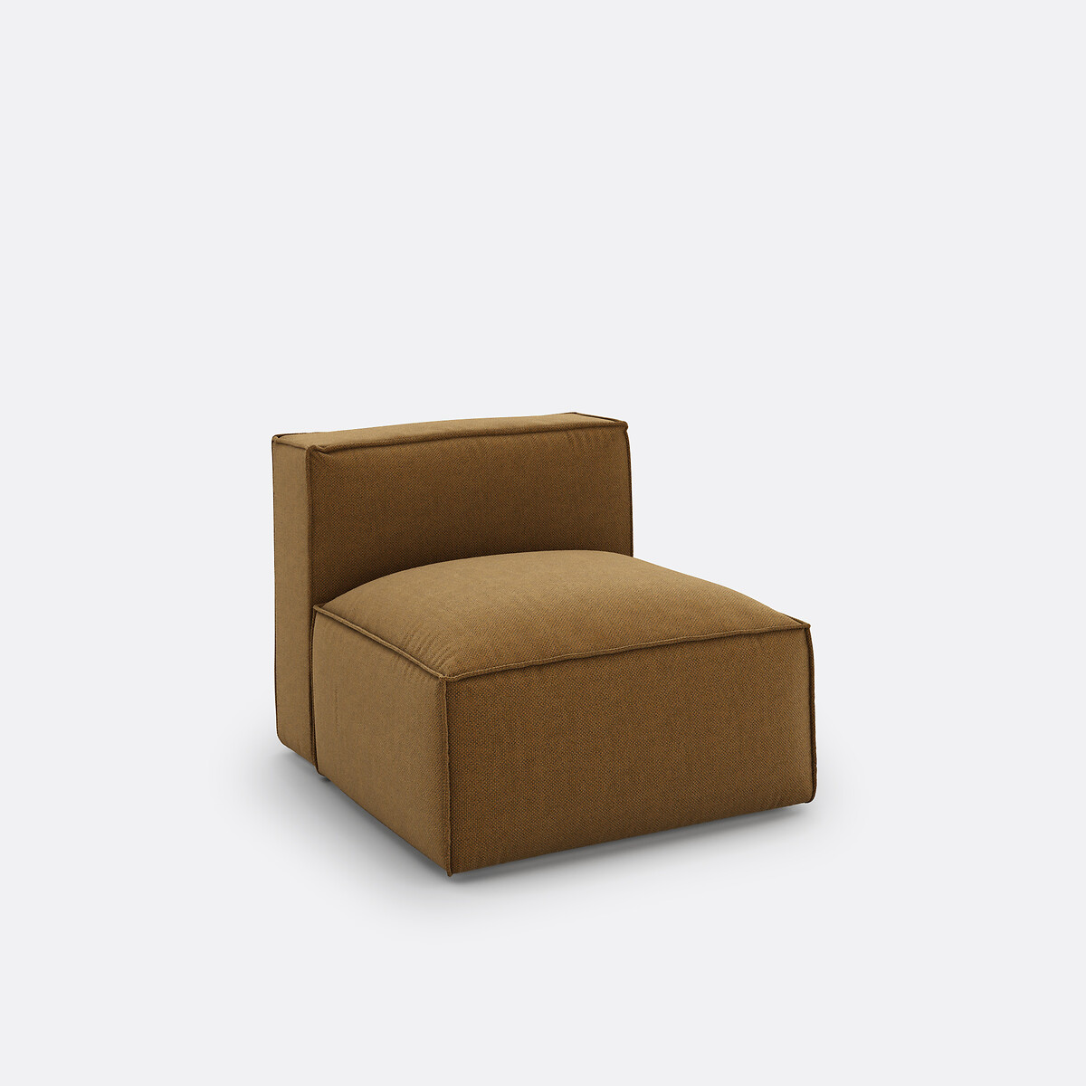 LA REDOUTE INTERIEURS<br>Banco modular em tecido texturizado, Seven