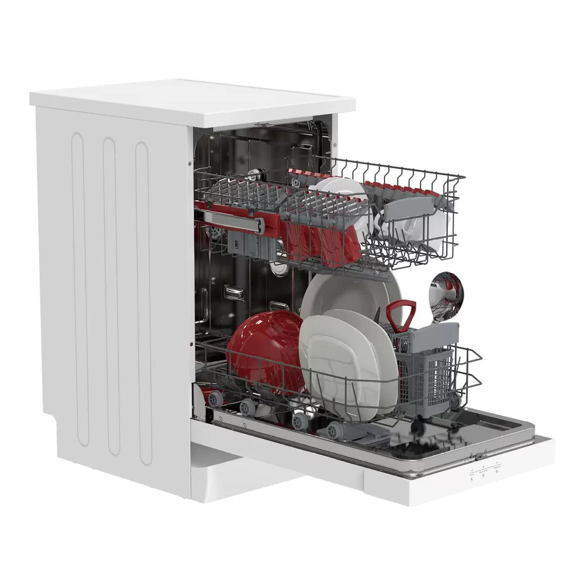 Geschirrspüler freistehend Sharp QW-HS12F47EW-DE weiss