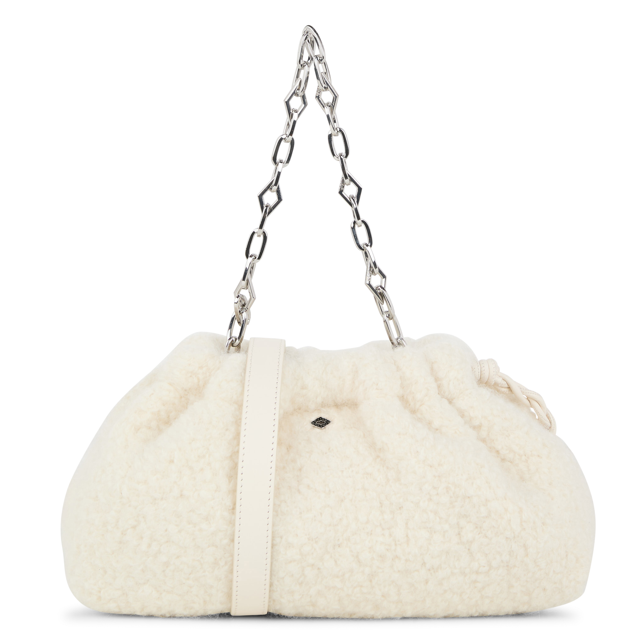 JUNE - Sac à main en fourrure | Beige