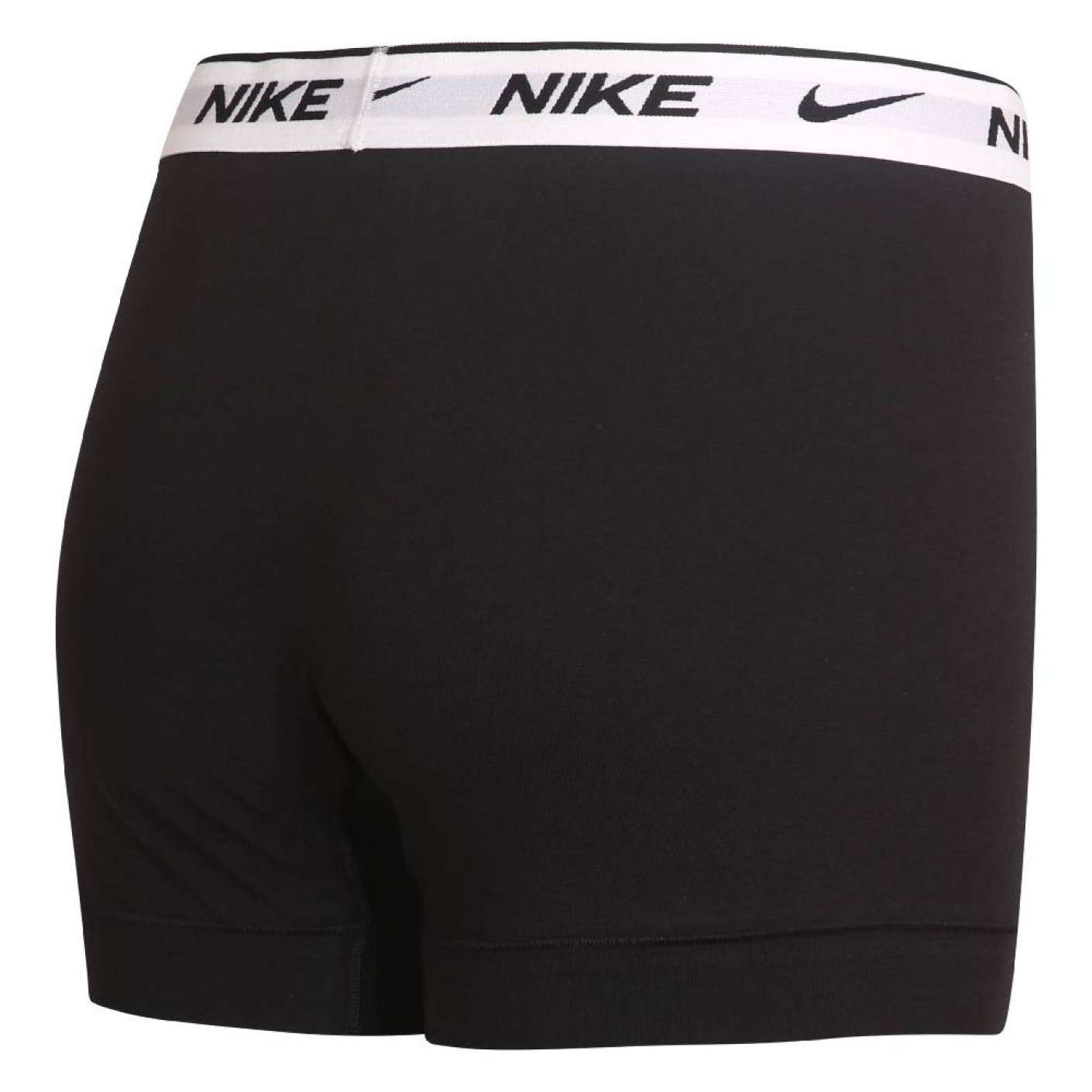 Nike Everyday Cotton Boxershort Trunk 3-Pack Zwart Wit