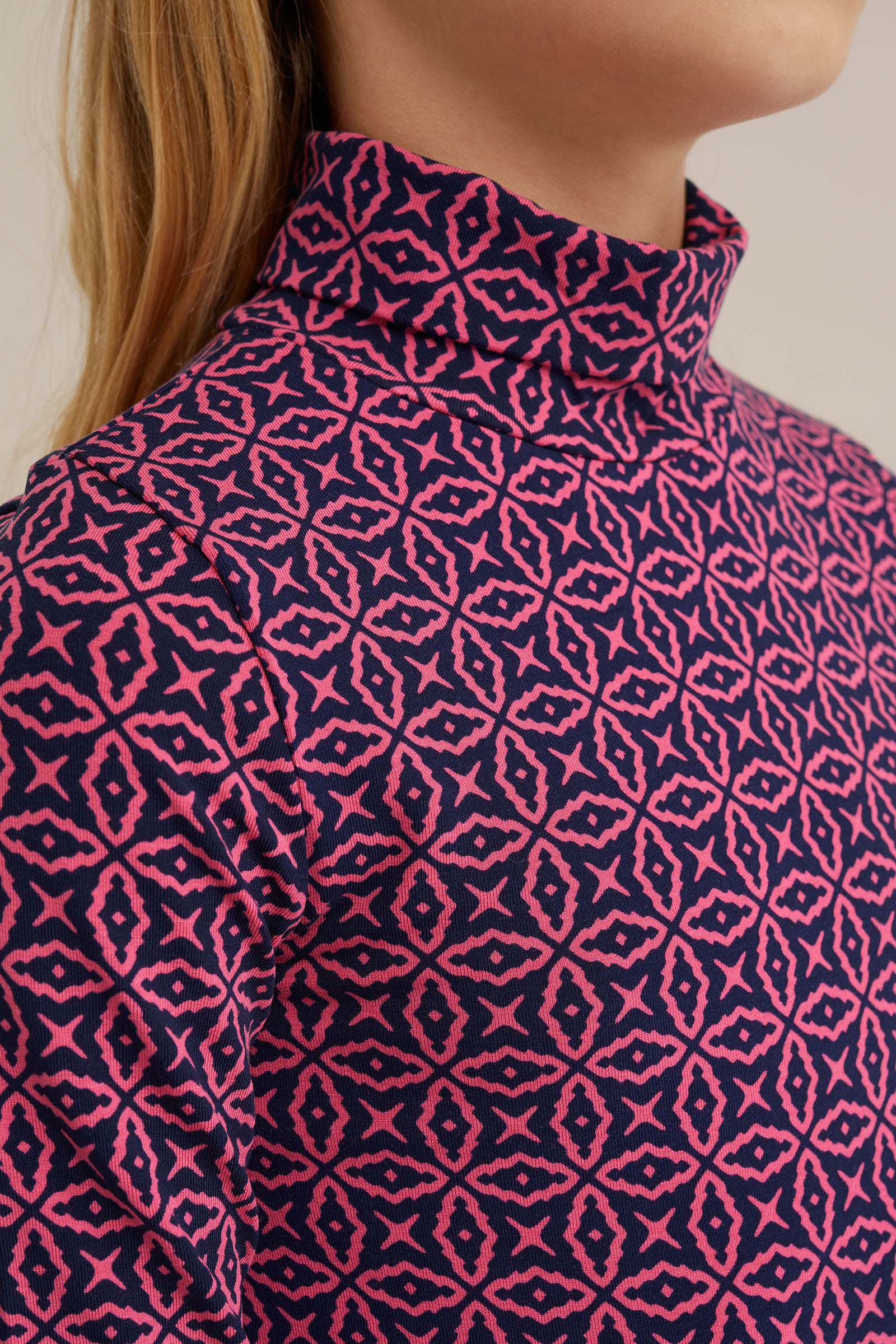 Meisjes T-shirt met dessin WE Fashion Paars