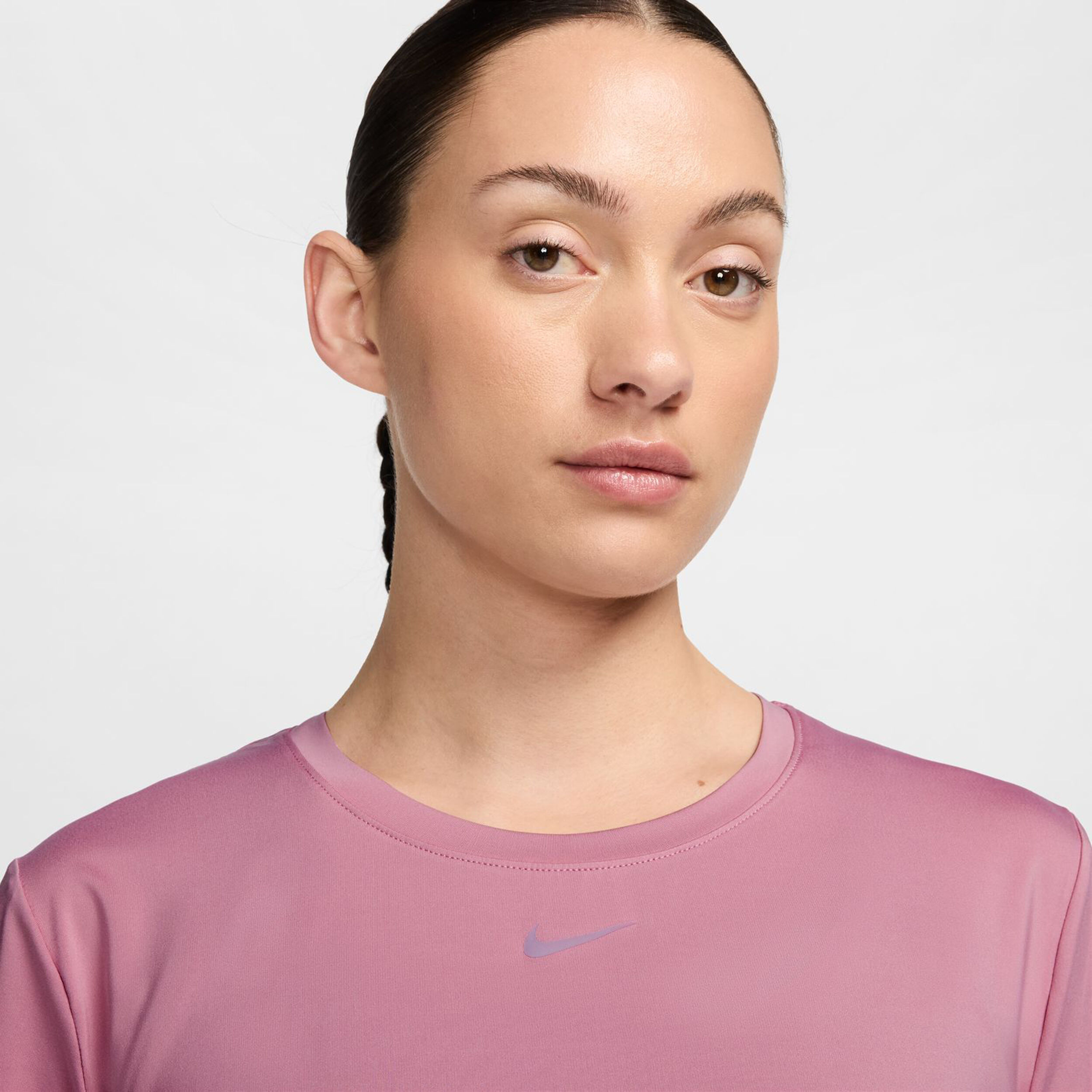 Nike One Dri-Fit T-shirt Femmes - Pink , Noir