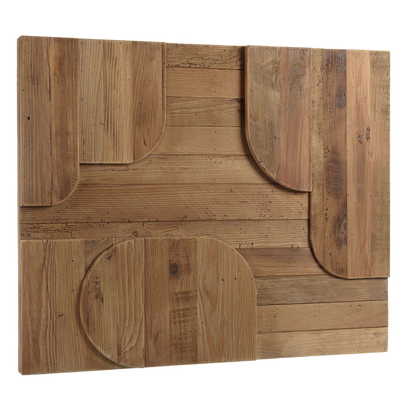 Macabane Décoration murale D formes géométriques bois - 98x80 cm
