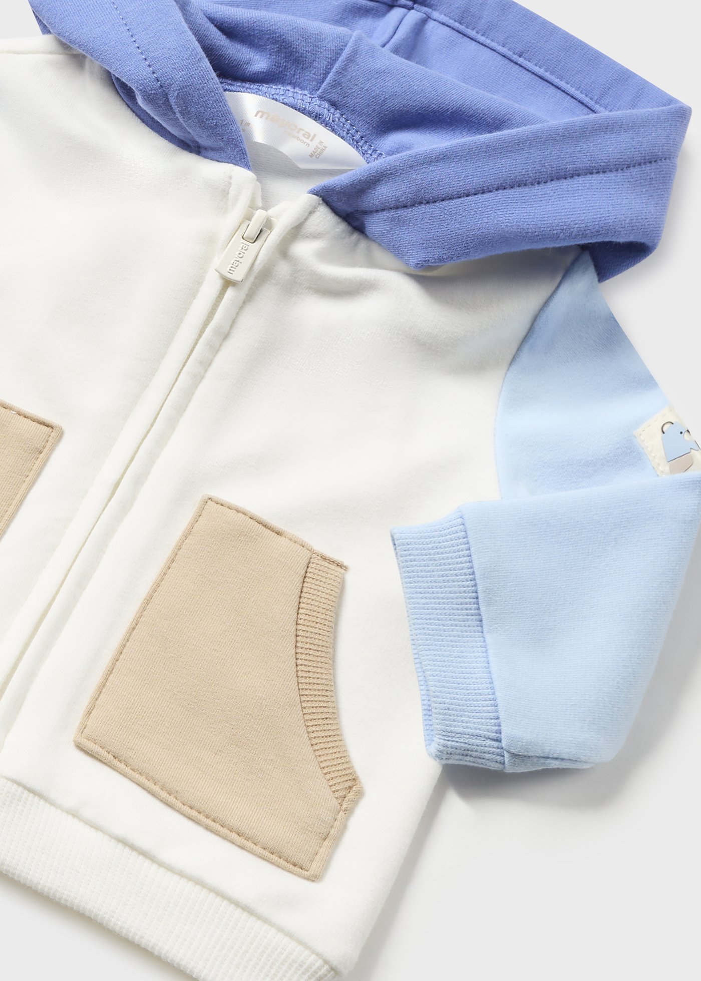 Conjunto de moletom de 3 peças Better Cotton para recém-nascidos