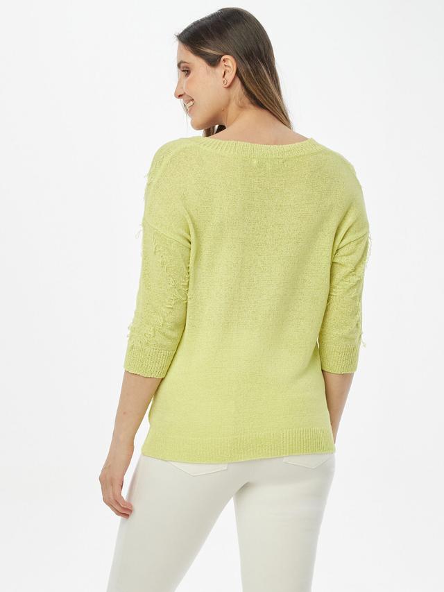 Pullover Fransenraute