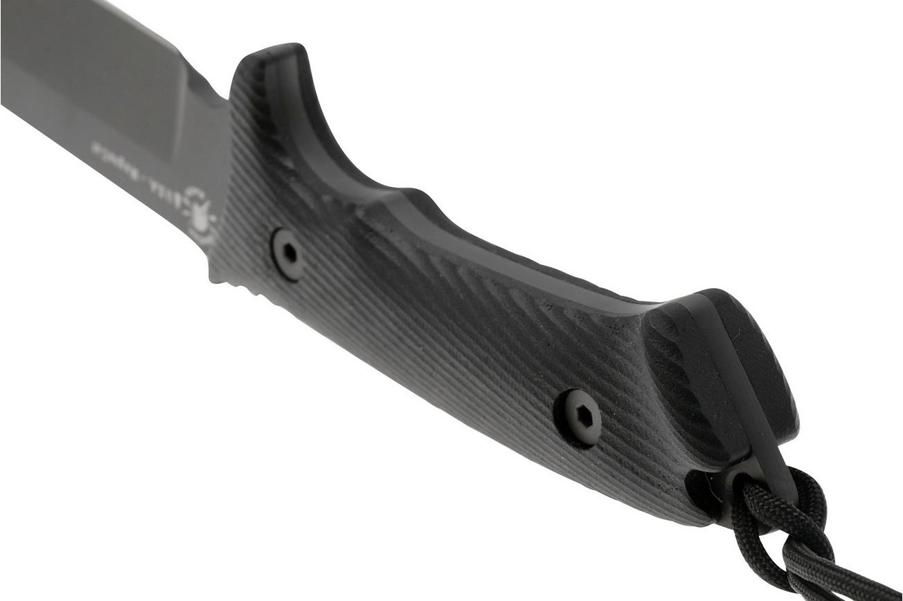 Spartan Blades Harsey Difensa SB19BKBKKYBK Black, Black Micarta, survivalmes, kydex schede