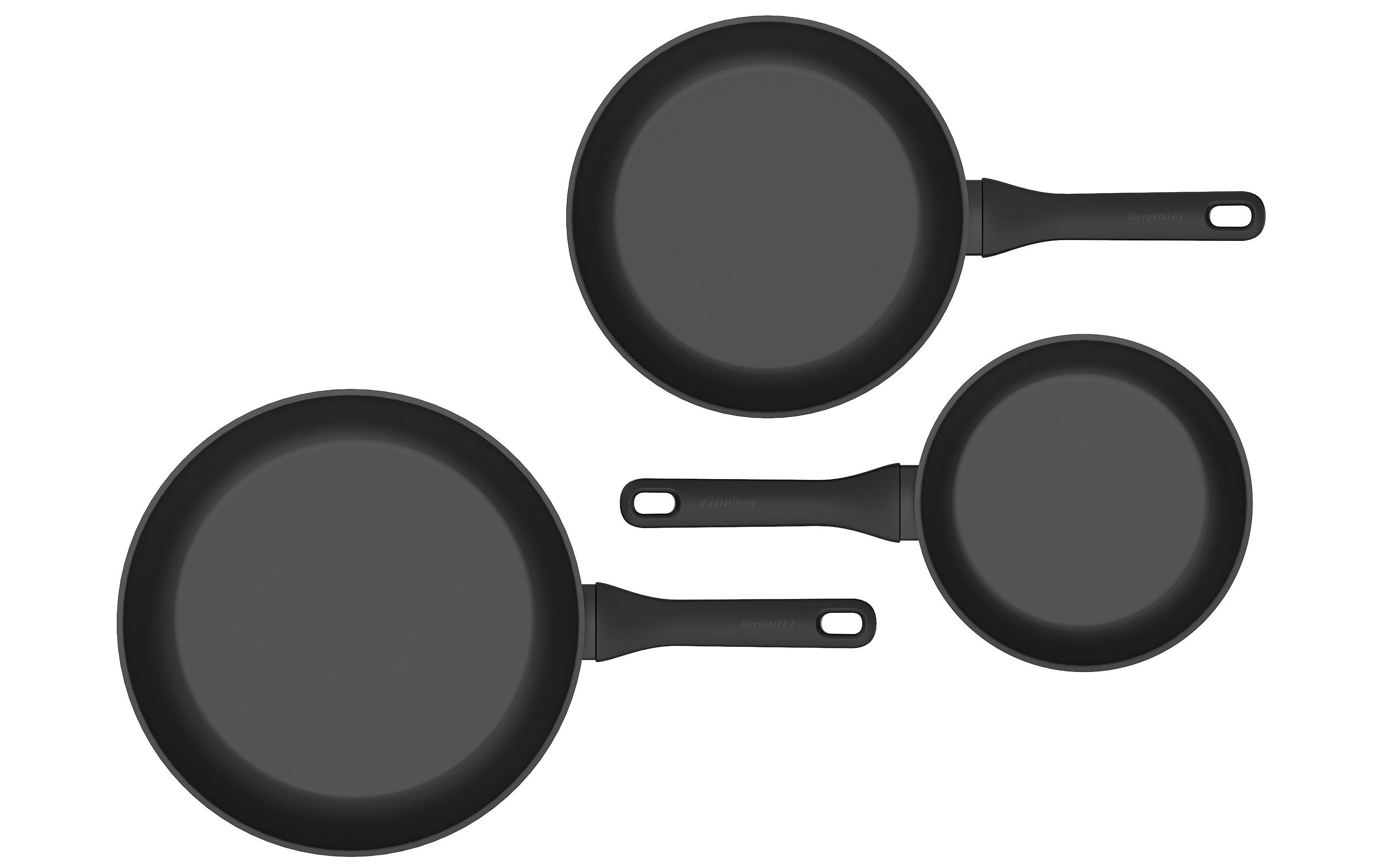 Pfannen-Set HELIX AH, 3-teiligPfannen-Set aus recyceltem Aluminium
