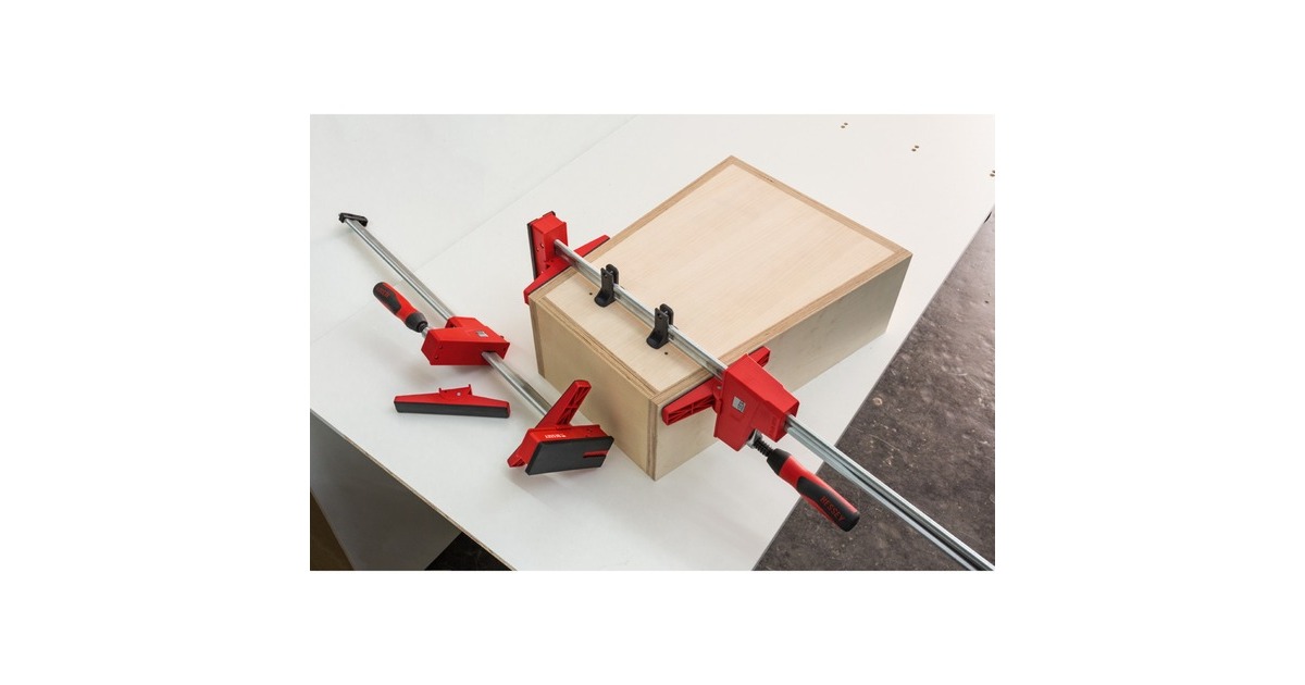 BESSEYREVO KRE60-2K lijmklem  (Rood/zwart)