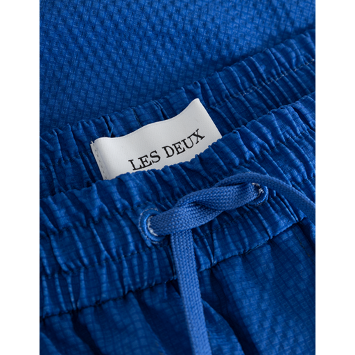 Les Deux Stan Seersucker Badebukser, Surf Blue, XL
