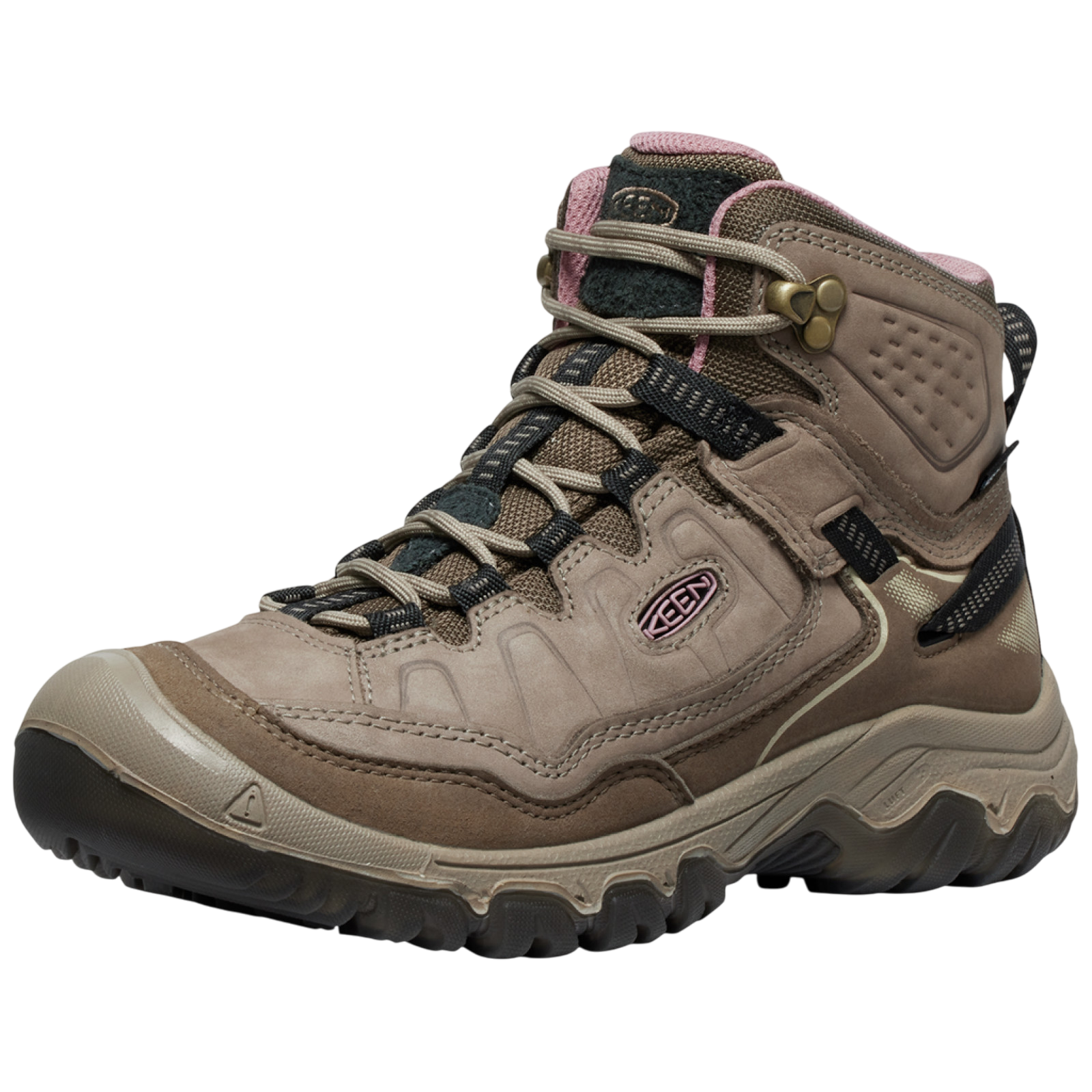 Wanderschuhe W Targhee IV Mid WP brindle/nostalgia rose