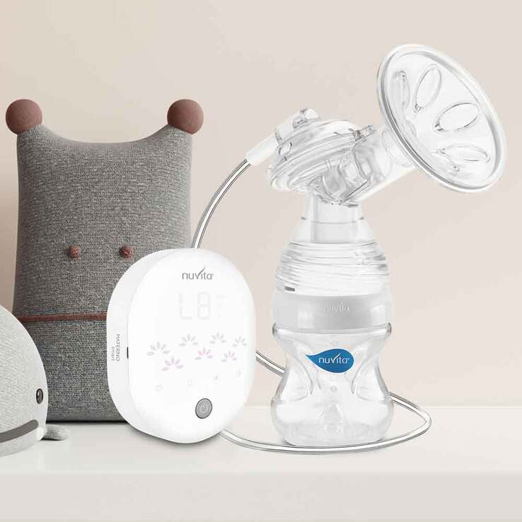 Nuvita elektrische 3-Phasen Milchpumpe Materno Smart, 1 St