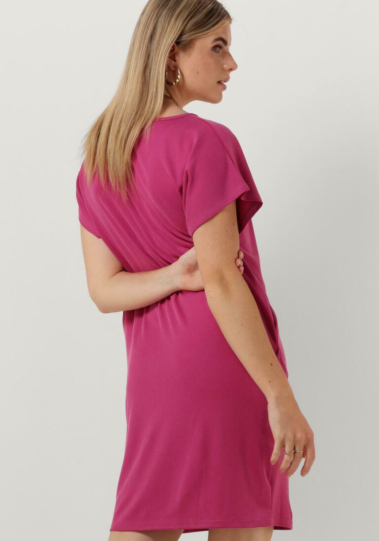 YDENCE paarse ydence mini jurk dress natalie