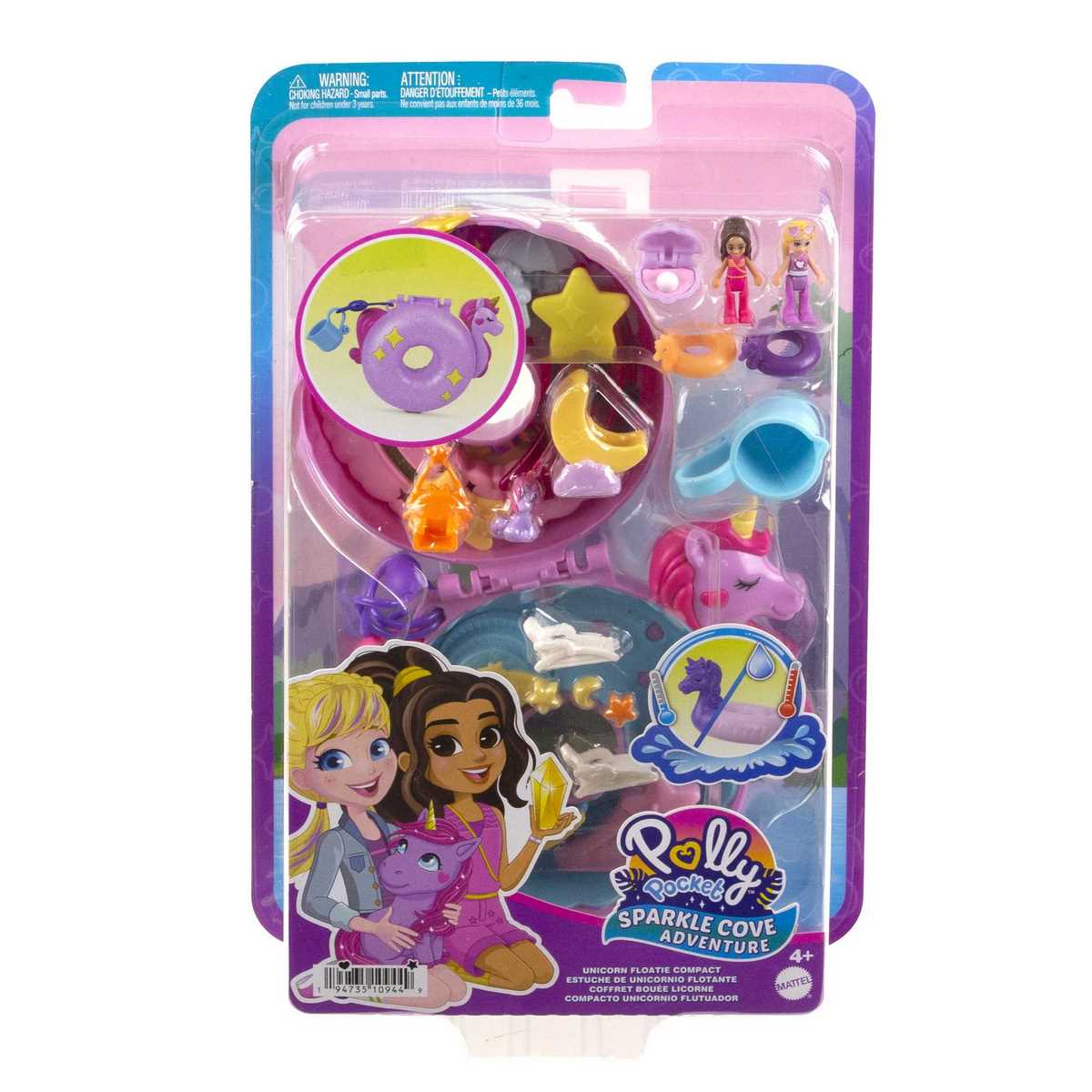 Coffret Polly Pocket - bouée licorne