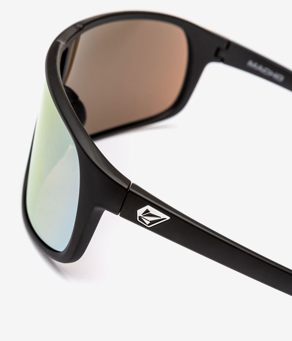 Volcom Macho Sonnenbrille (matte black grey red)