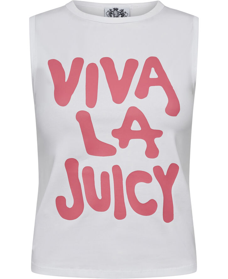 Juicy Couture VIVA LA JUICY TANK White