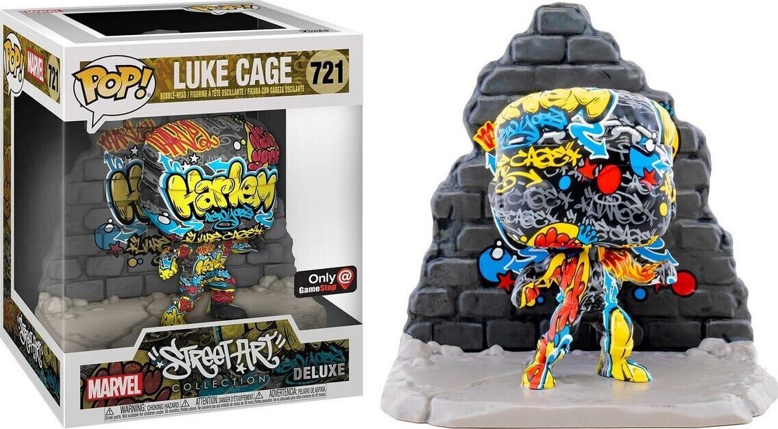 Funko Pop - Luke Cage - Street Art Collection Figur - 721