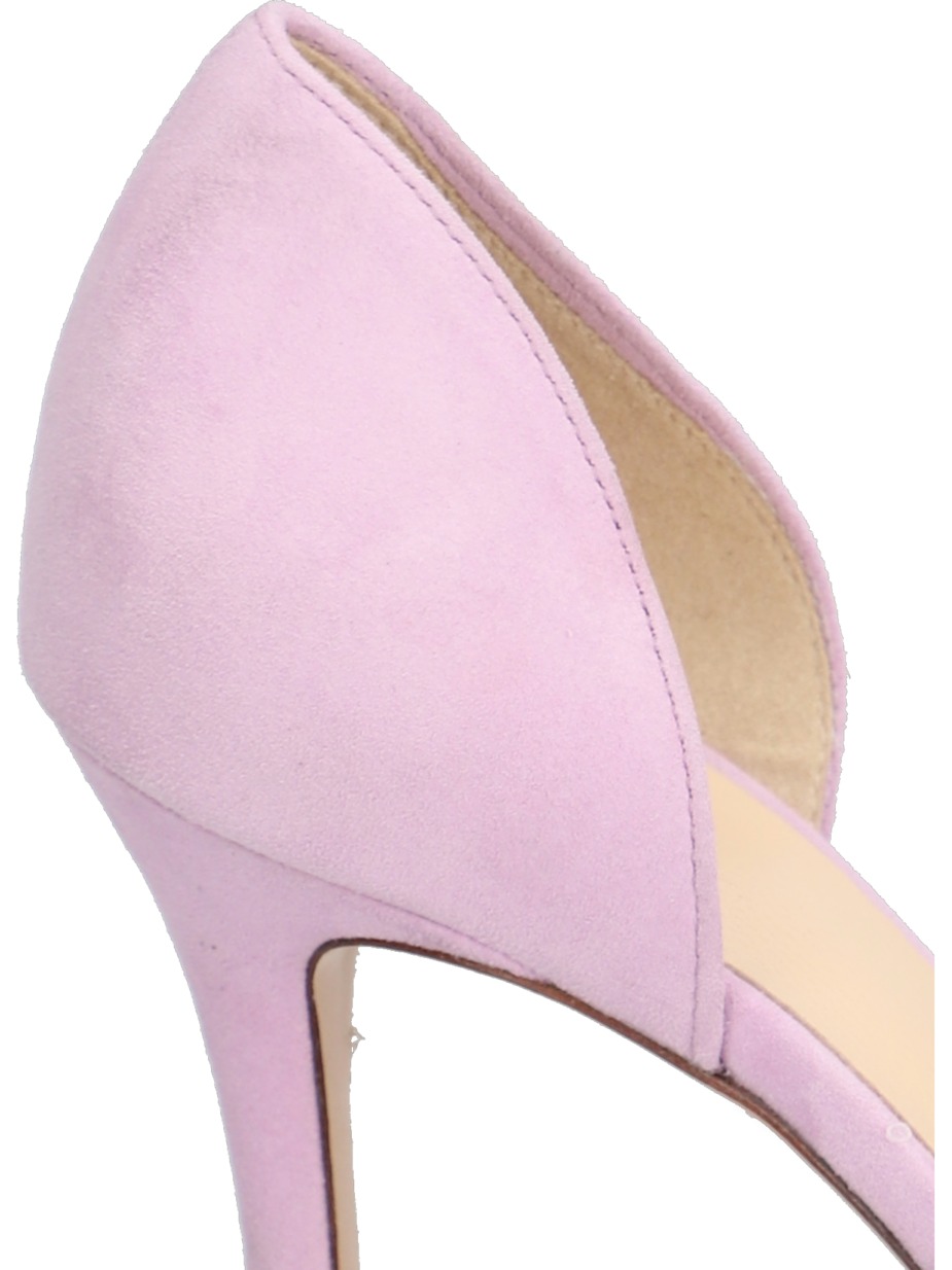 Veloursleder Pumps