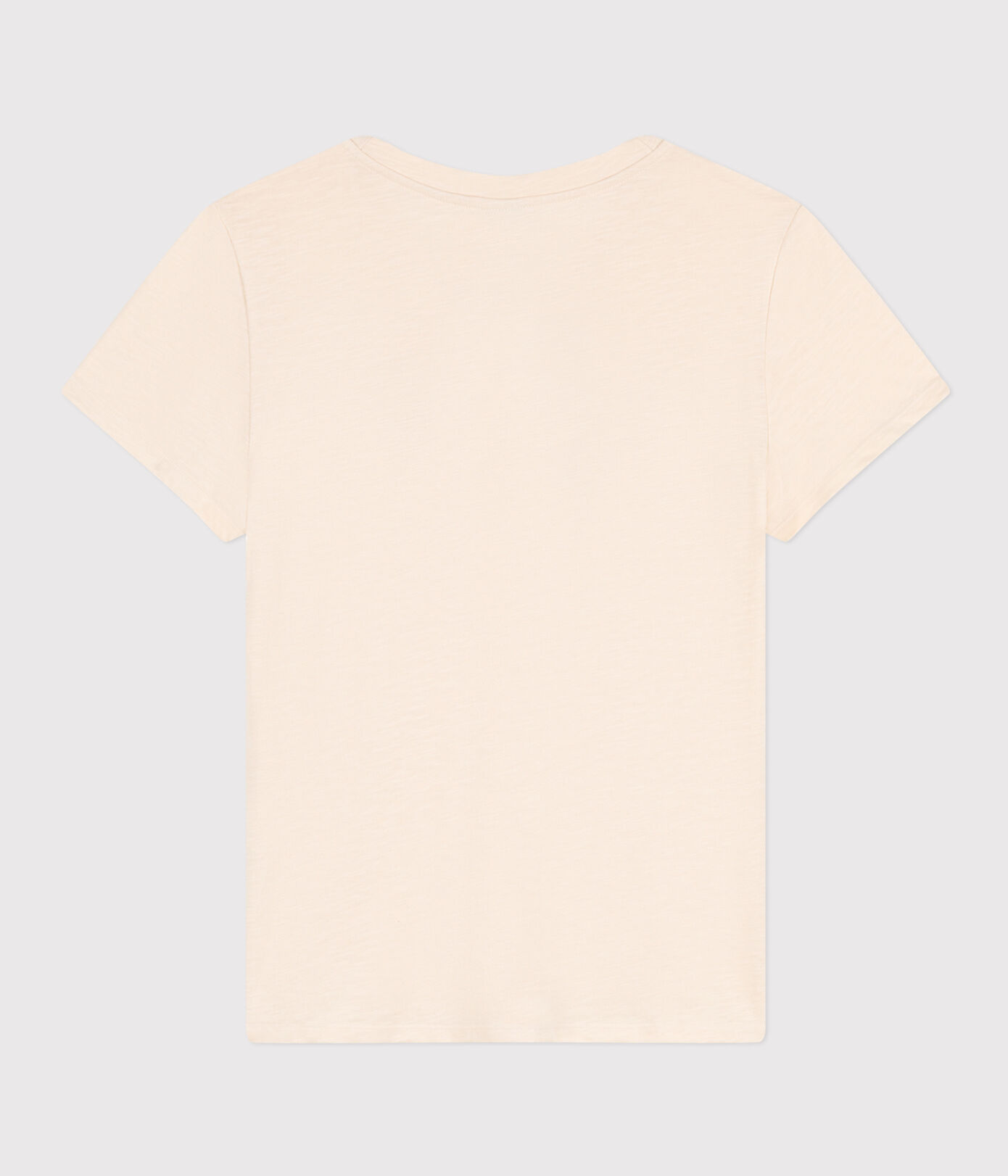 Tee-shirt LE DROIT col rond en coton Femme