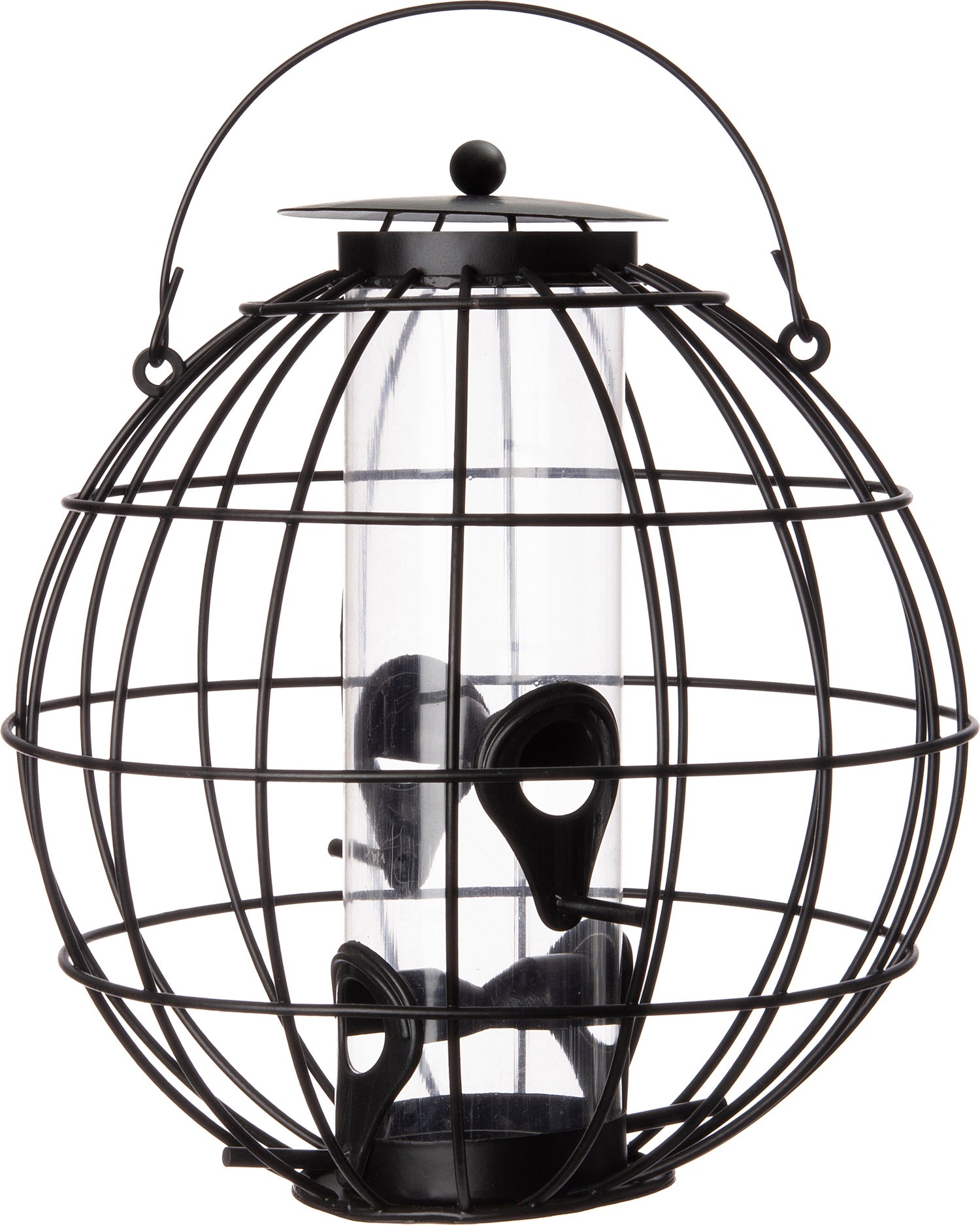 Intratuin zaadsilo zwart D 21 H 24 cm