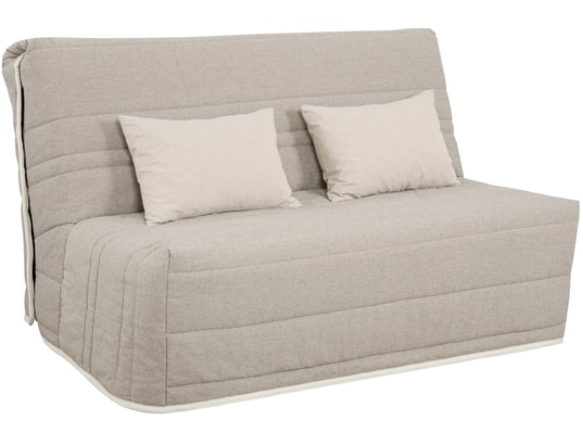 CONCEPT1 - Canapé lit Eveil BZ 140 ressorts ensachés (mat Simmons) beige