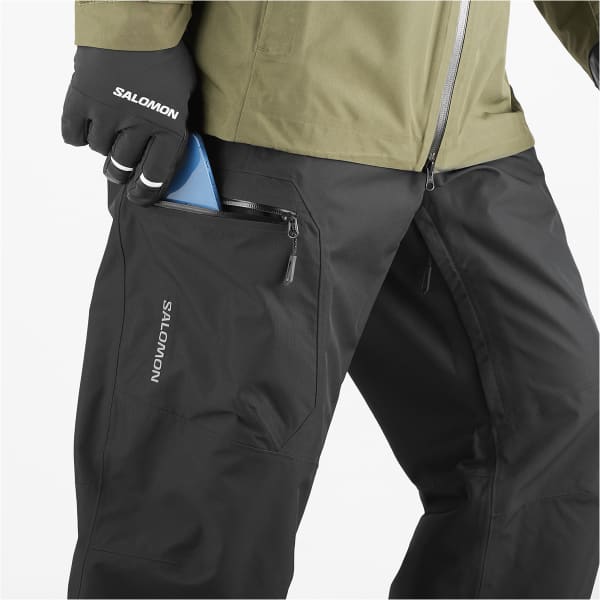 Pantalon de ski SALOMON CHARGER GORE-TEX 2L PANTS DEEP BLACK