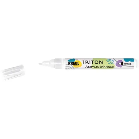 KREUL Triton Acrylic Marker medium Weiß
