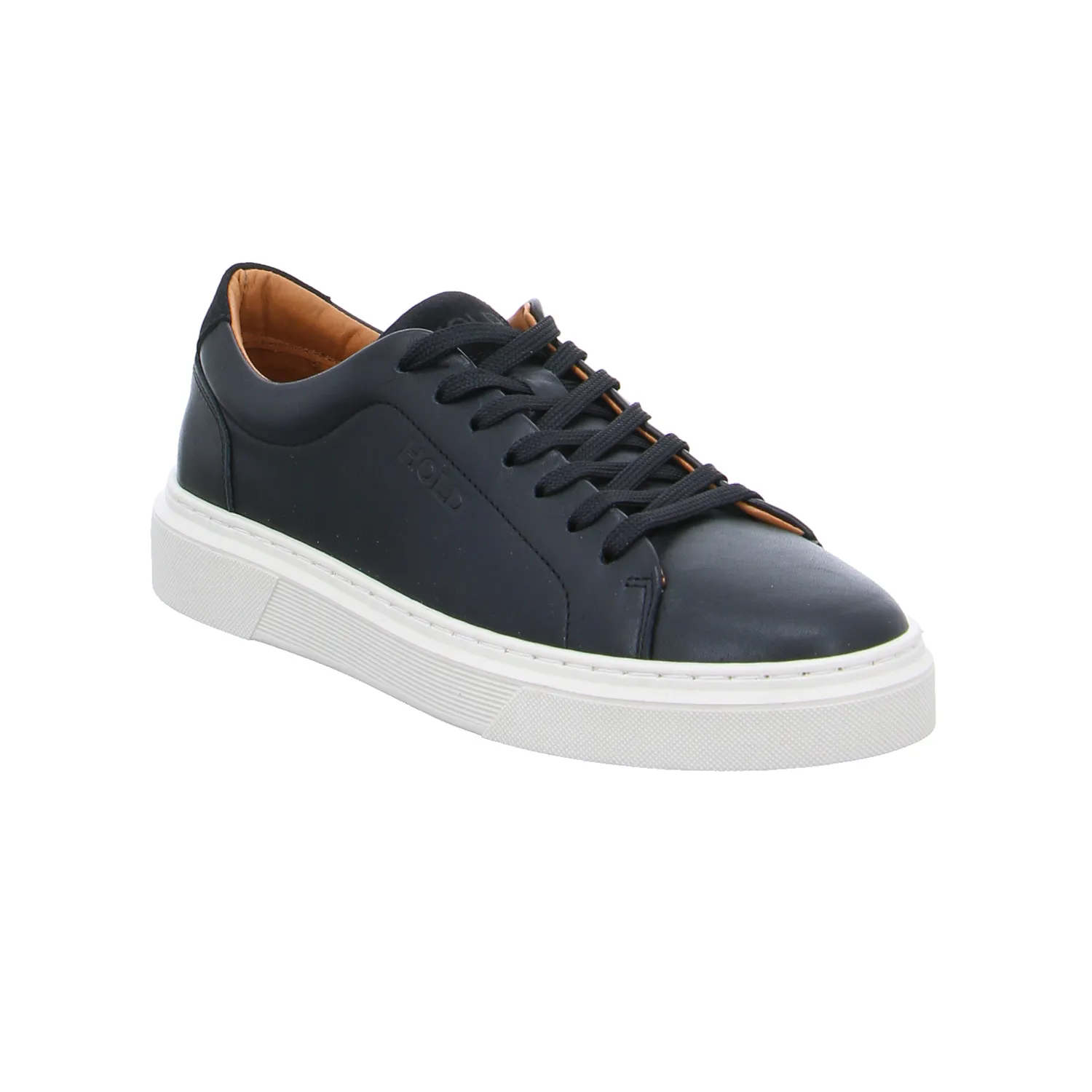 HOLD Halbschuhe Sneaker Schwarz Leder